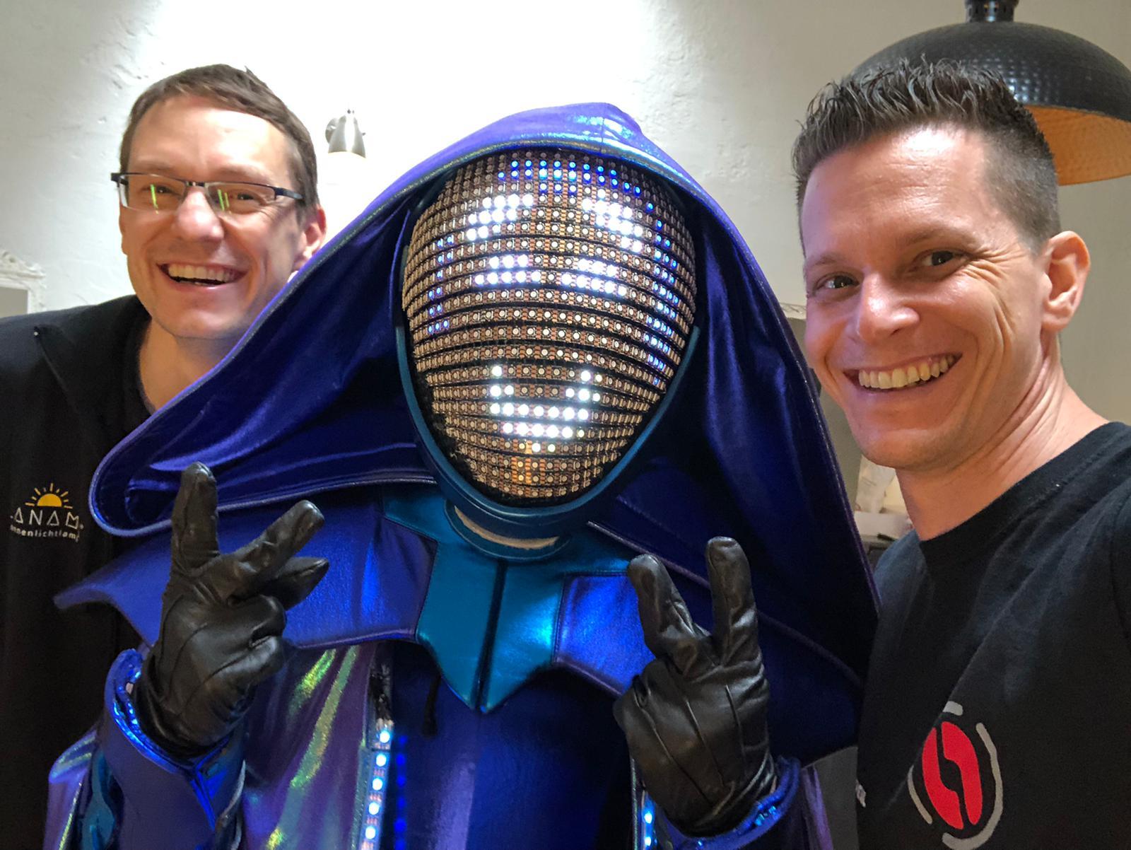 LED Pixel Maske für Pro7 - Wer ist das Phantom